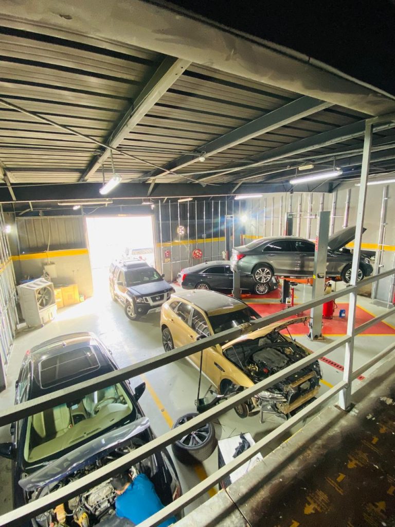 work in SNS Auto garage