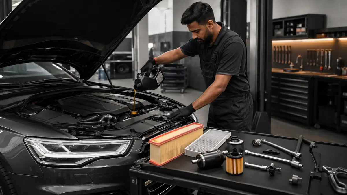 Minor and major car maintenance inspection in Dubai